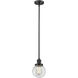 Franklin Restoration Beacon 1 Light 6 inch Oil Rubbed Bronze Mini Pendant Ceiling Light in Incandescent, Clear, Franklin Restoration