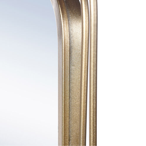 Gemma 34.06 X 16.93 inch Bright Gold Wall Mirror