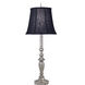 Ellie 31 inch 150.00 watt Antique Nickel Buffet Lamp Portable Light