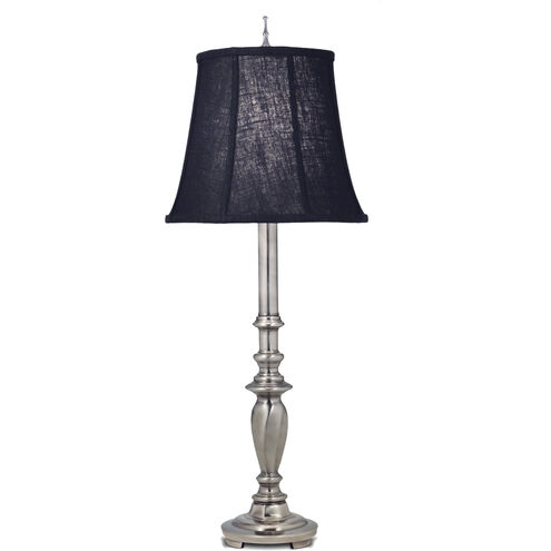 Ellie 31 inch 150.00 watt Antique Nickel Buffet Lamp Portable Light