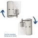 Adley 1 Light 5 inch Brushed Nickel Bath Vanity Wall Light