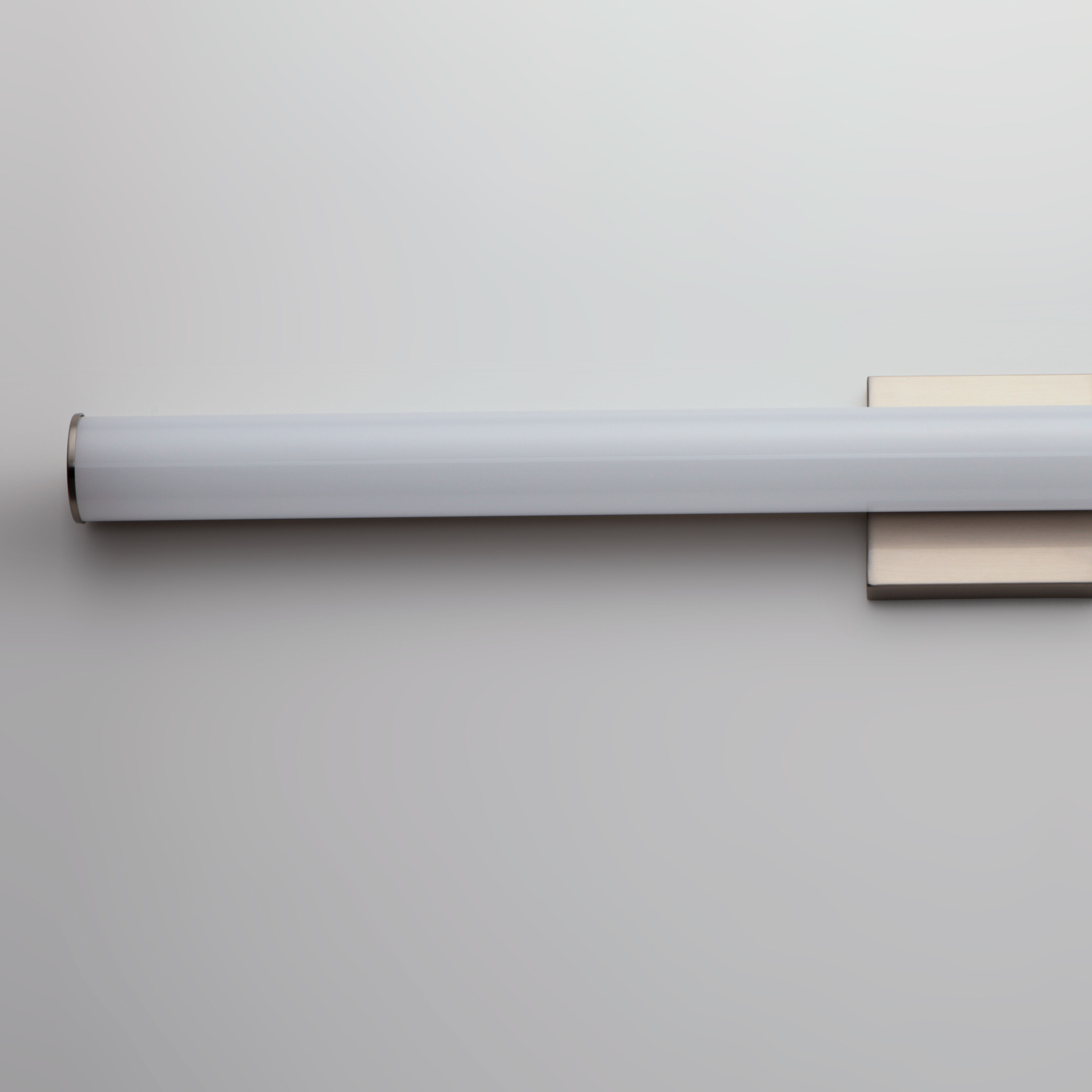 Rail LED 30 inch Satin Nickel Bath Vanity Wall Light