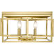 Canada 4 Light 16 inch Gold Flush Mount Ceiling Light