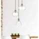 Destry 3 Light 19 inch Satin Gold Pendant Ceiling Light