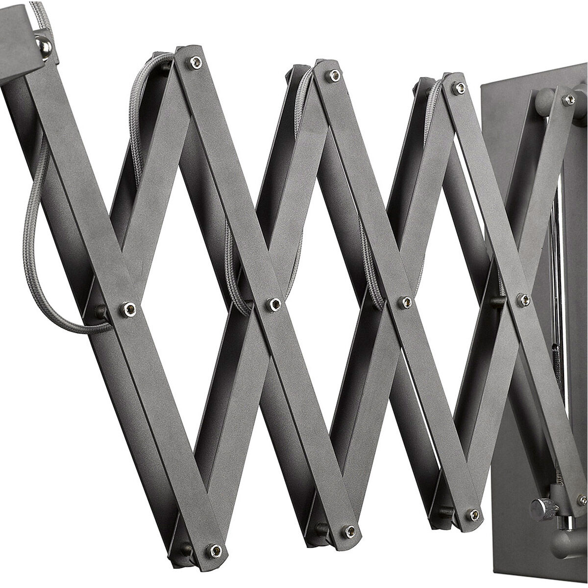 Plexus 1 Light 12 inch Gray Sconce Wall Light