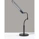Zane 17 inch 10.00 watt Black Desk Lamp Portable Light, with Smart Switch