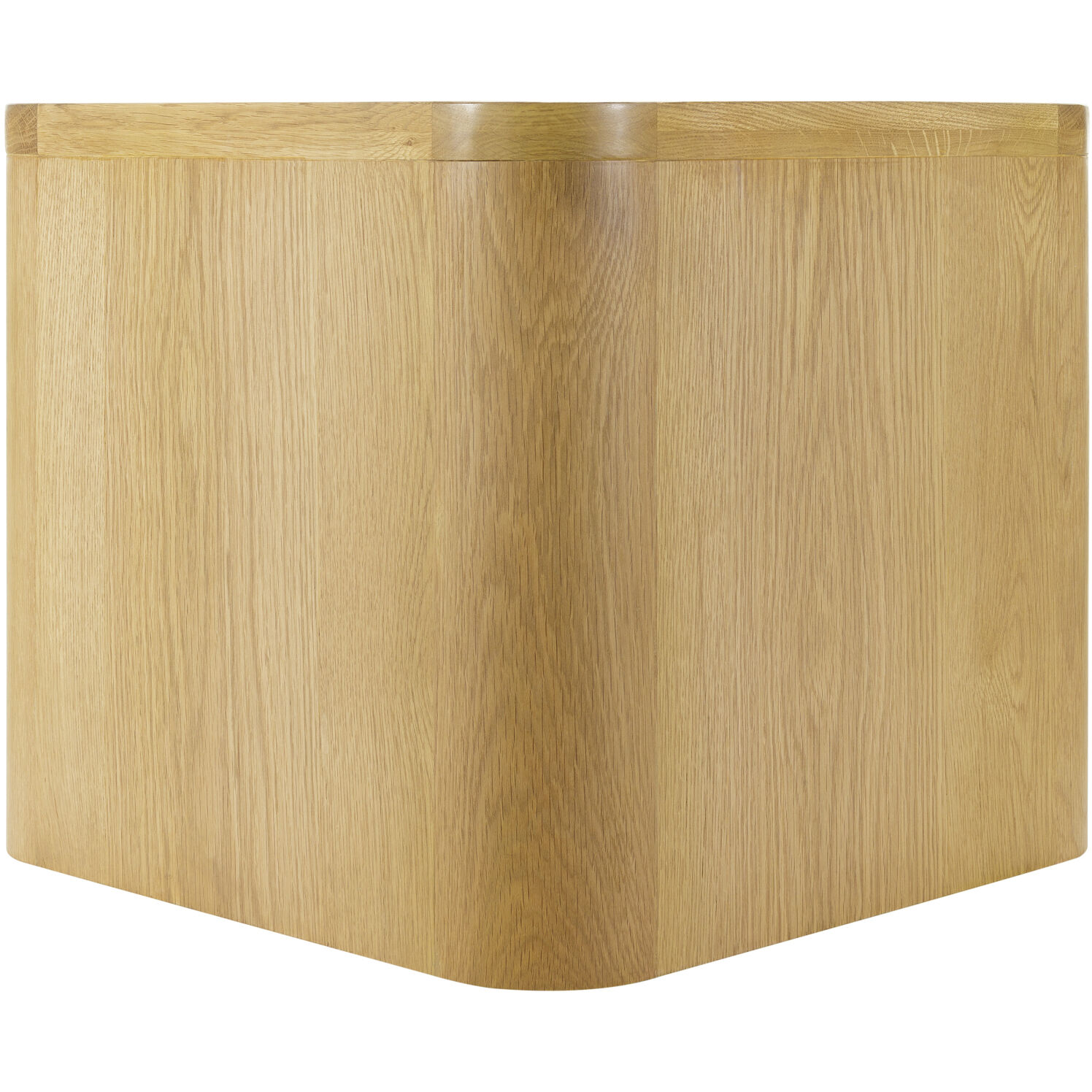 Keres 19.7 X 19.7 inch Top: Metallic - Copper; Base: Brown End Table