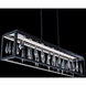 Mirage LED 54 inch Black Linear Pendant Ceiling Light, Beyond