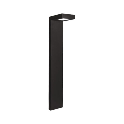 Ledge 12 3 watt Black Path Lighting in 3000K, Path and Area Light, WAC Landscape