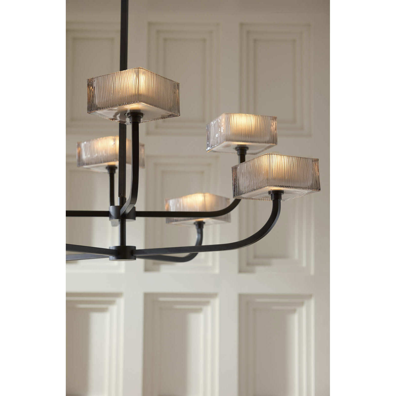 Louis 8 Light 39.5 inch English Bronze Chandelier Ceiling Light