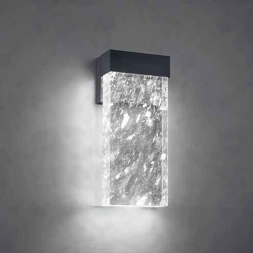 Glacio LED 2.5 inch Black ADA Wall Sconce Wall Light, Beyond