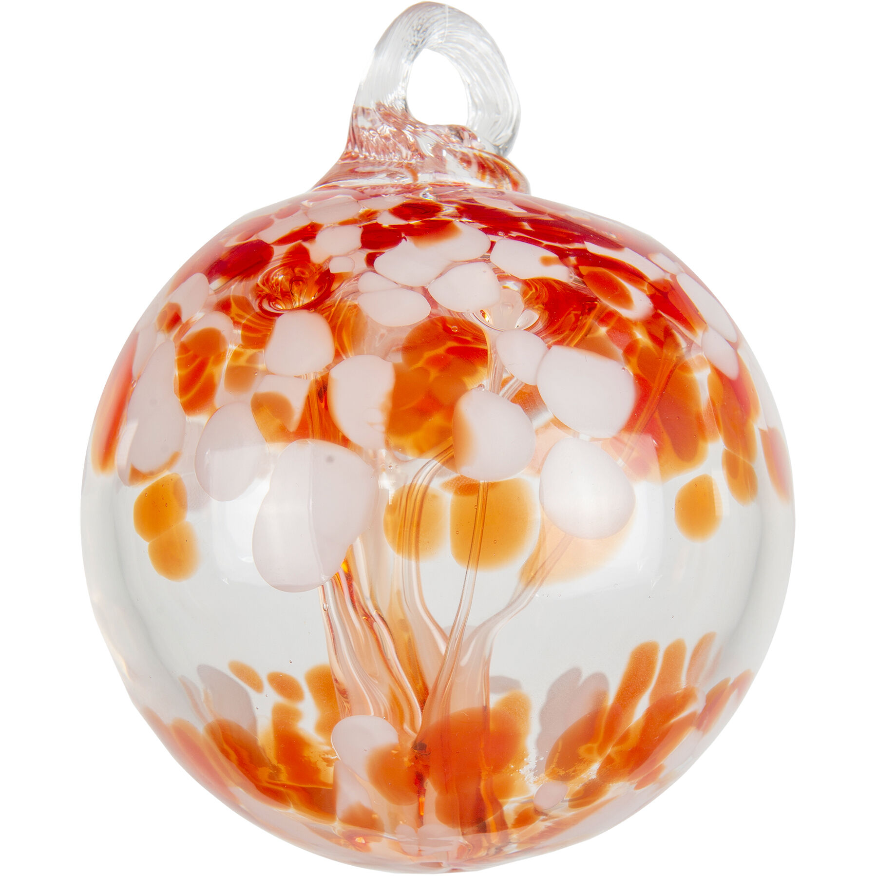 Tree Of Life Multi-color Art Glass Orb