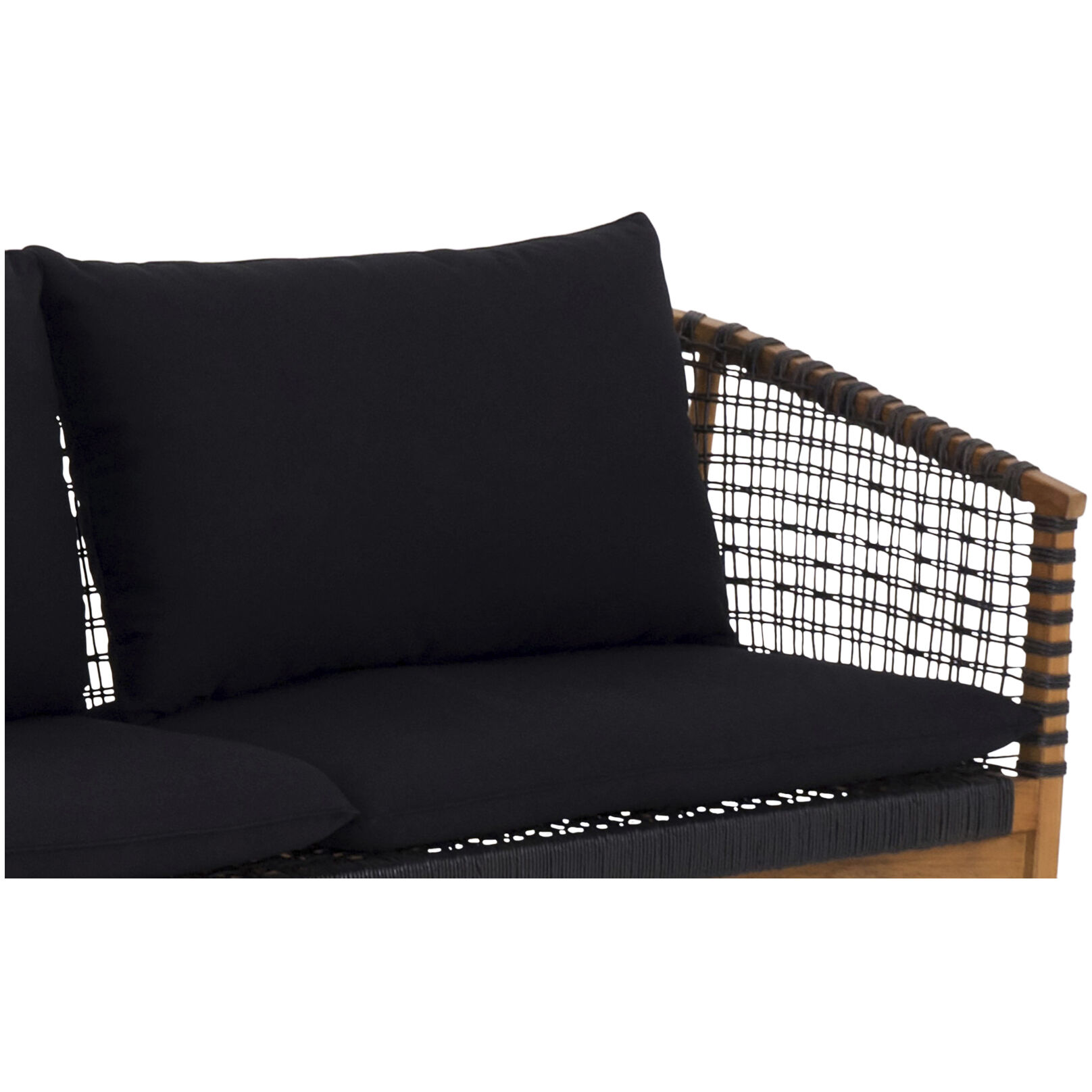Kuna Black Outdoor Sofa