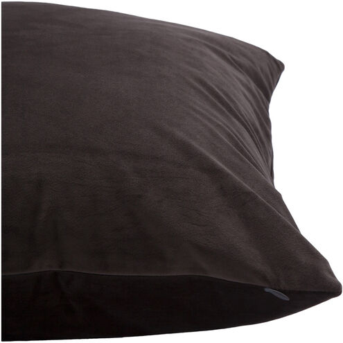 Chestnut 20 inch Dark Gray Pillow