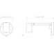 Ascoli 10.87 inch Textured White Interior Reading Light Wall Light
