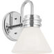 Farum LED 7.25 inch Chrome Wall Sconce Wall Light