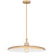 Camden 1 Light 24 inch Rubbed Brass Pendant Ceiling Light