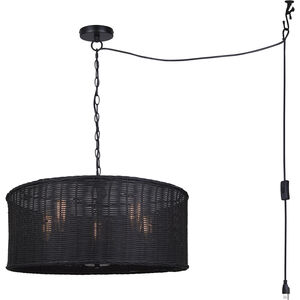 Granna 5 Light 23 inch Black Chandelier Ceiling Light