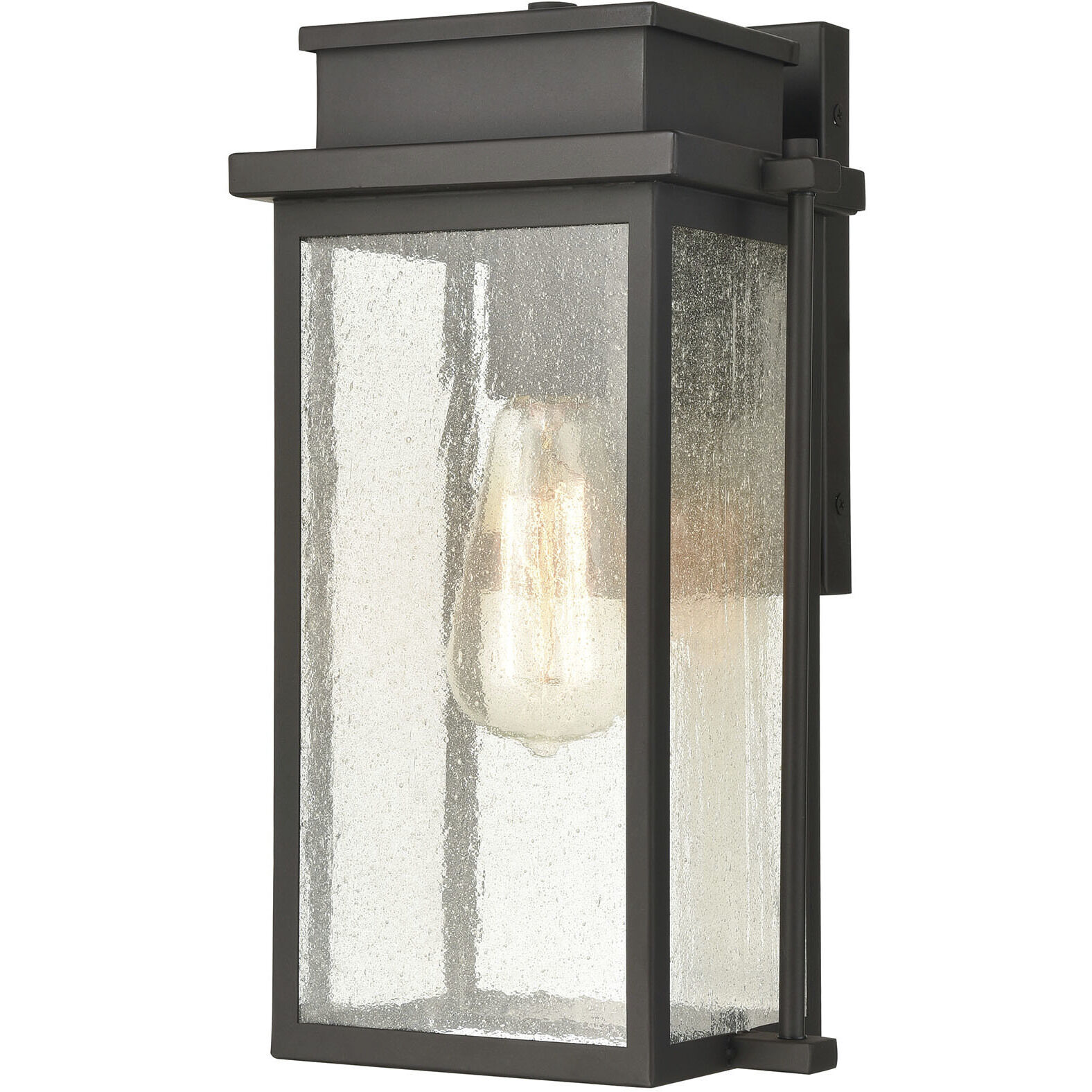 Braddock 1 Light 13 inch Architectural Bronze Outdoor Wall Sconce