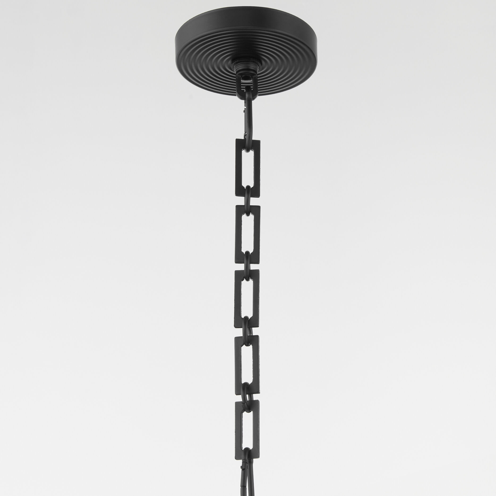 Belleview 5 Light 25 inch Matte Black Pendant Ceiling Light