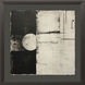 Shattered Impressions Black and Beige and Brown and Neutral Framed Art