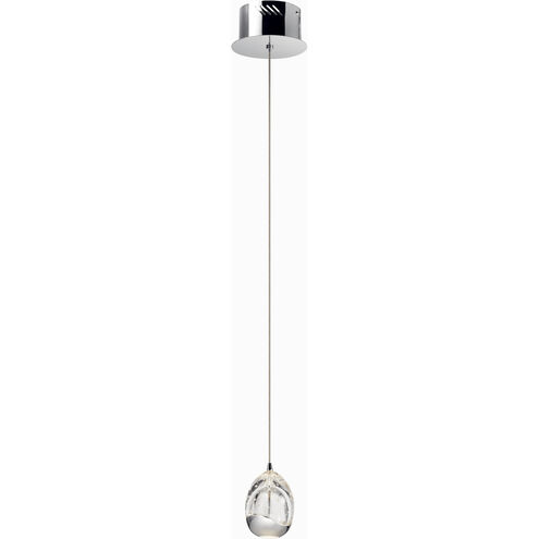 Lavinia LED 3.5 inch Chrome Mini Pendant Ceiling Light