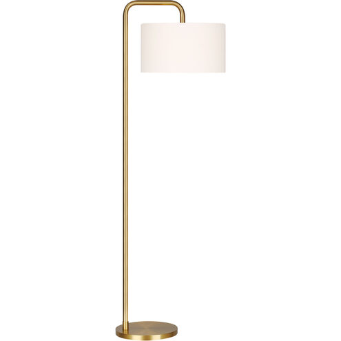 ED Ellen DeGeneres Dean 64 inch 9 watt Burnished Brass Floor Lamp Portable Light