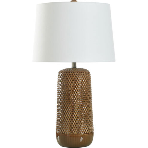 Galey 30 inch 100 watt Harvest Caramel Table Lamp Portable Light