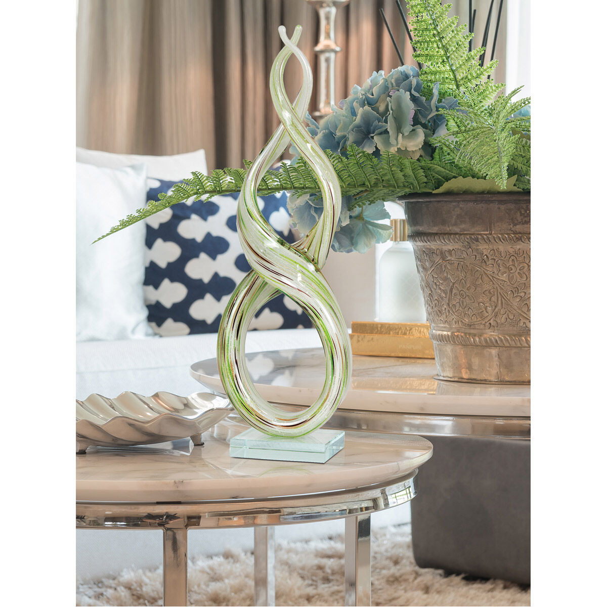 Intertwined 17 X 5 inch Sculpture