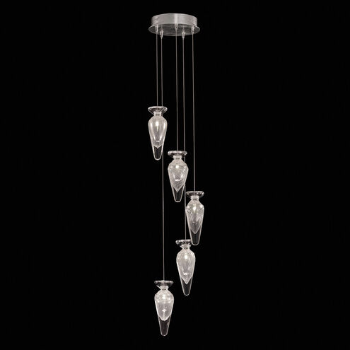 Essence 5 Light 11.5 inch Silver Pendant Ceiling Light
