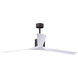 Atlas Nan XL 72 inch Textured Bronze with Matte White Blades Ceiling Fan
