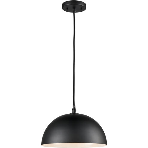 Chelsea 1 Light 12 inch Black Pendant Ceiling Light