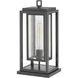 Coastal Elements Republic LED 17 inch Oil Rubbed Bronze Outdoor Pier Mount Lantern, Estate Series