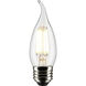 Lumos LED Medium 4 watt 120 2700K LED Filament, LED Filament