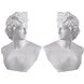 Julian Bust White Statues 