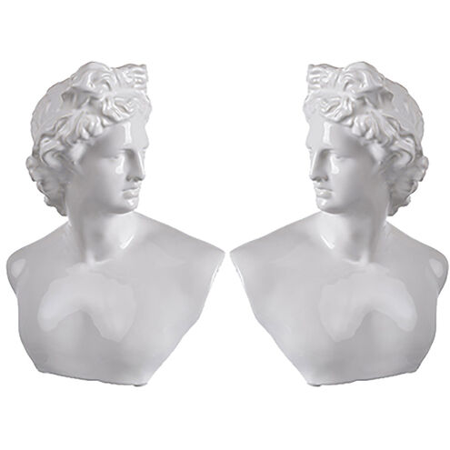 Julian Bust White Statues 