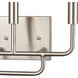 Park Slope 3 Light 13 inch Brushed Nickel Vanity Light Wall Light