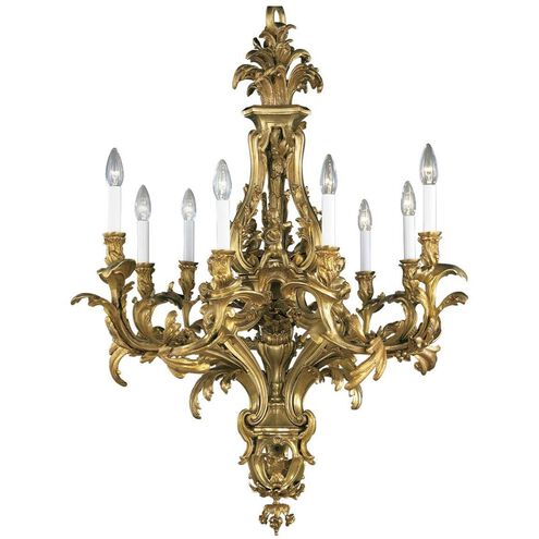 Mariner Luxury LED 39.37 inch French Gold Chandelier Ceiling Light
