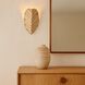 Banana Leaf 2 Light 12.25 inch French Gold with Natural Seagrass Wall Sconce Wall Light