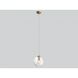 Fairfax Ave. 1 Light 8 inch Brushed Brass Pendant Ceiling Light