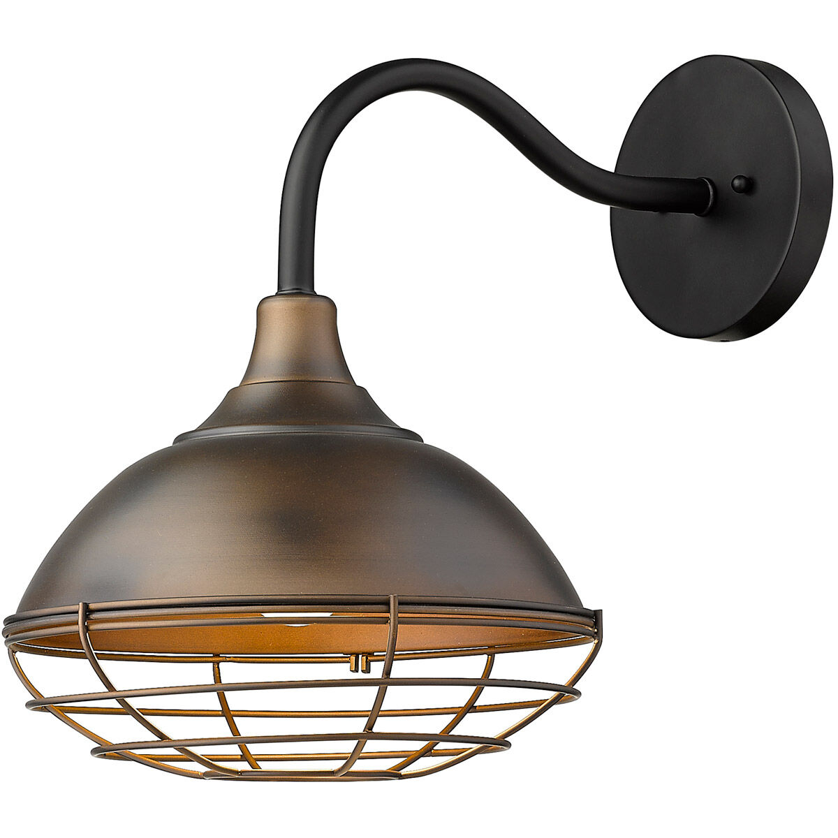 Afton 1 Light 16 inch Oil-Rubbed Bronze Exterior Wall Mount