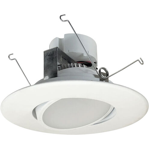 Onyx White Recessed Adjustable Retrofit in 2700K, 800, Retro Style