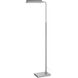 Delray 44 inch 17.00 watt Brushed Steel Floor Lamp Portable Light