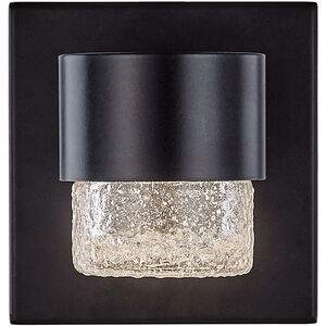 Copenhagen LED 3.5 inch Black Exterior Wall Sconce