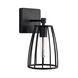 Corey 1 Light 6 inch Matte Black Sconce Wall Light