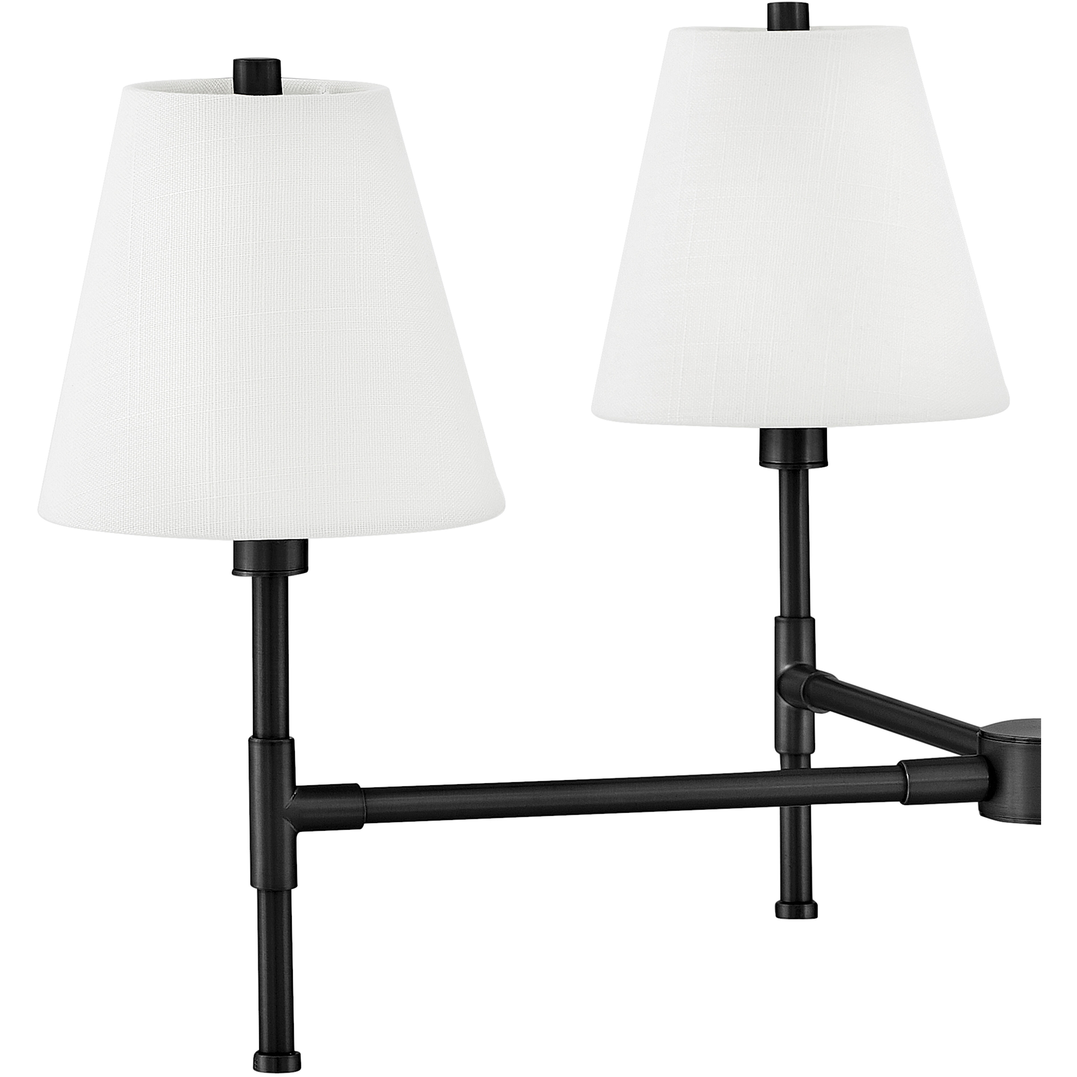 Beale 4 Light 28 inch Black Chandelier Ceiling Light