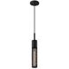 Urban Edge 2 Light 2.75 inch Textured Black Pendant Ceiling Light