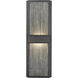 Eclipse LED 24 inch Black Outdoor Wall Light