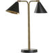 Frederick Cooper 40.00 watt Antique/Black/Black Table Lamp Portable Light
