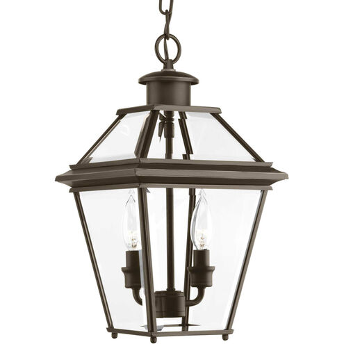 Quennel 2 Light 9 inch Antique Bronze Outdoor Hanging Lantern